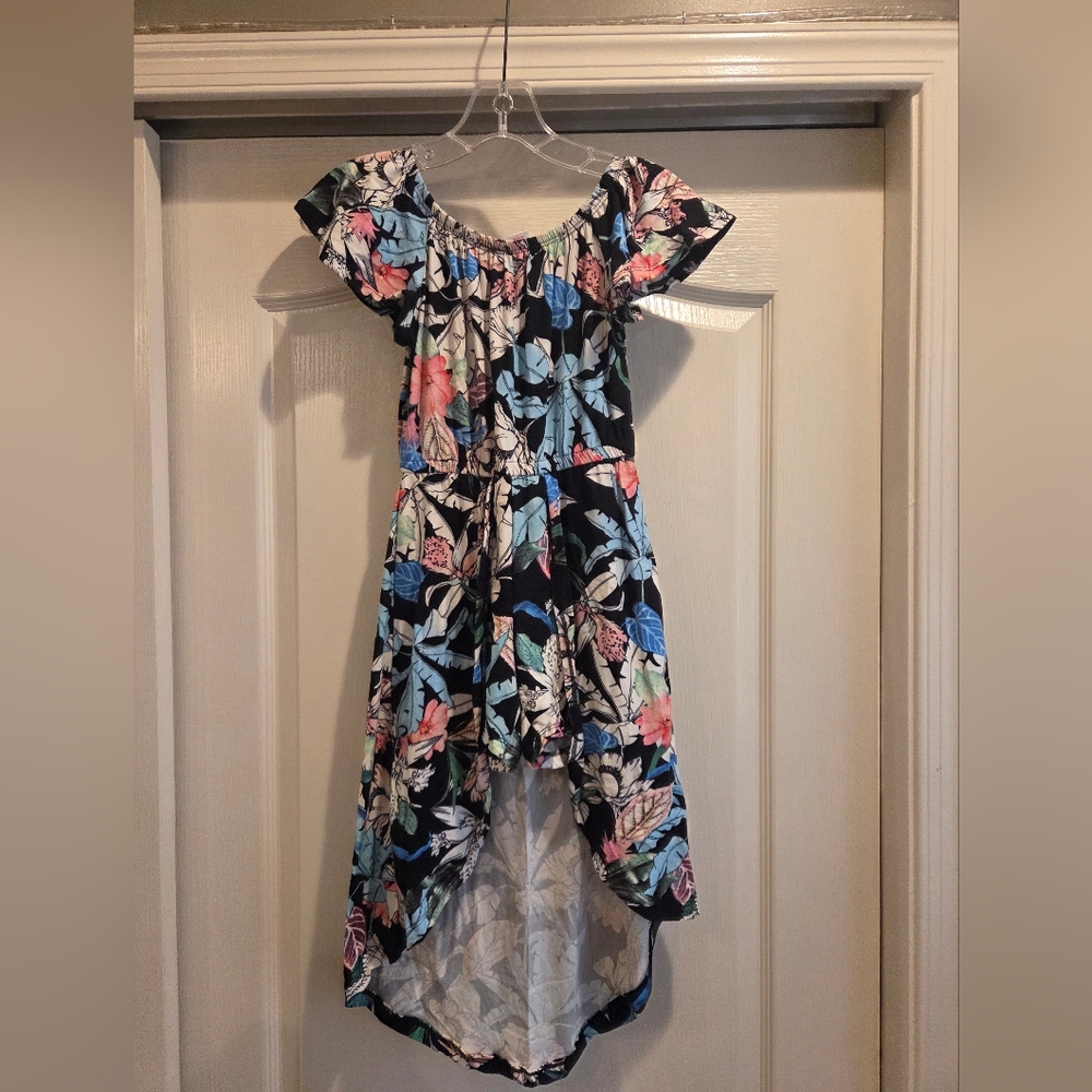 Floral Kids Dress - Multicolor